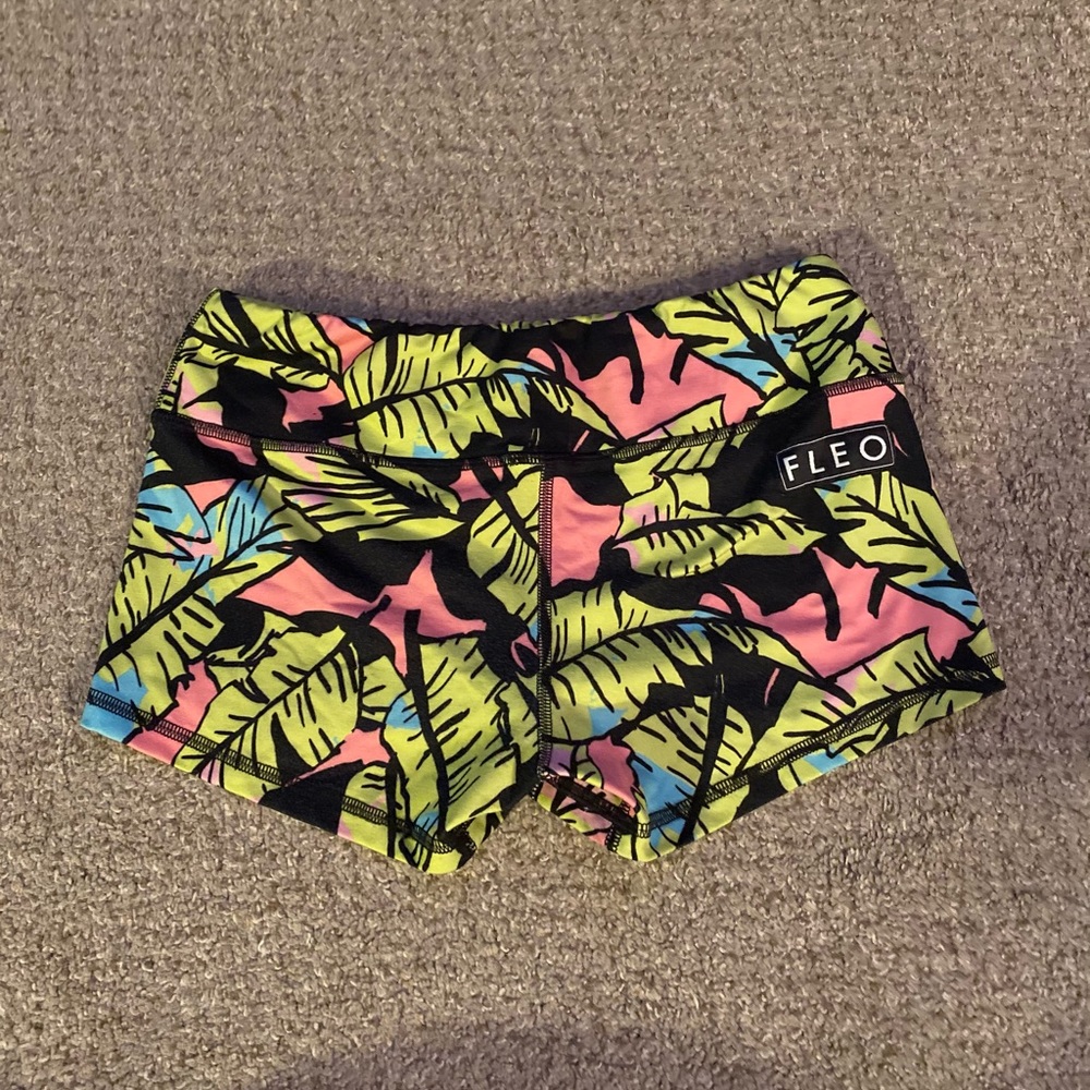 Fleo Miami Leaf Shorts